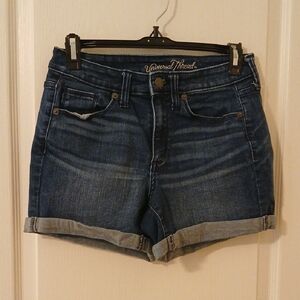 Universal Thread Blue Jean Shorts Mid-Rise Casual